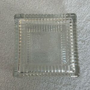 Art Deco. Vintage Glass coffee table cigarette box.